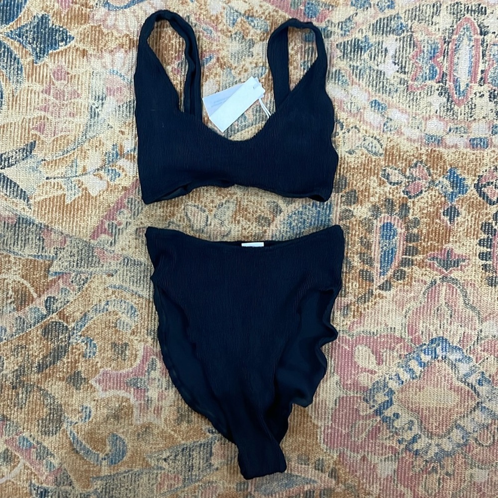 YouSwim Eva High Waist Two Piece Swimsuit in size Stretch II NEW WITH TAGS